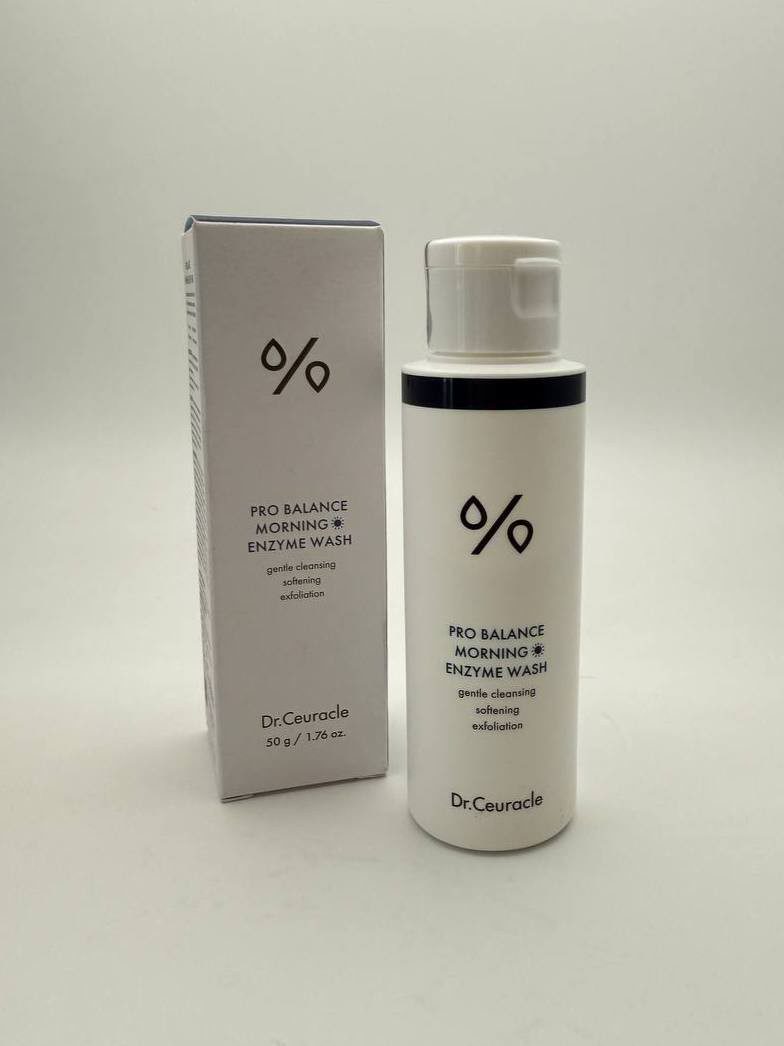 Dr.Ceuracle Pro Balance Morning Enzyme Wash — probiotikli ertalabki enzim pudra